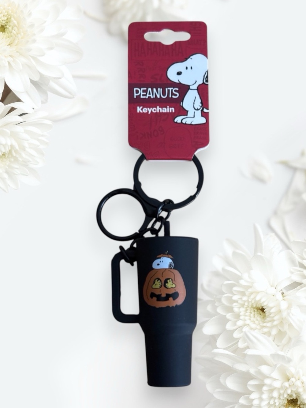 NWT Peanuts Halloween Tumbler Keychain